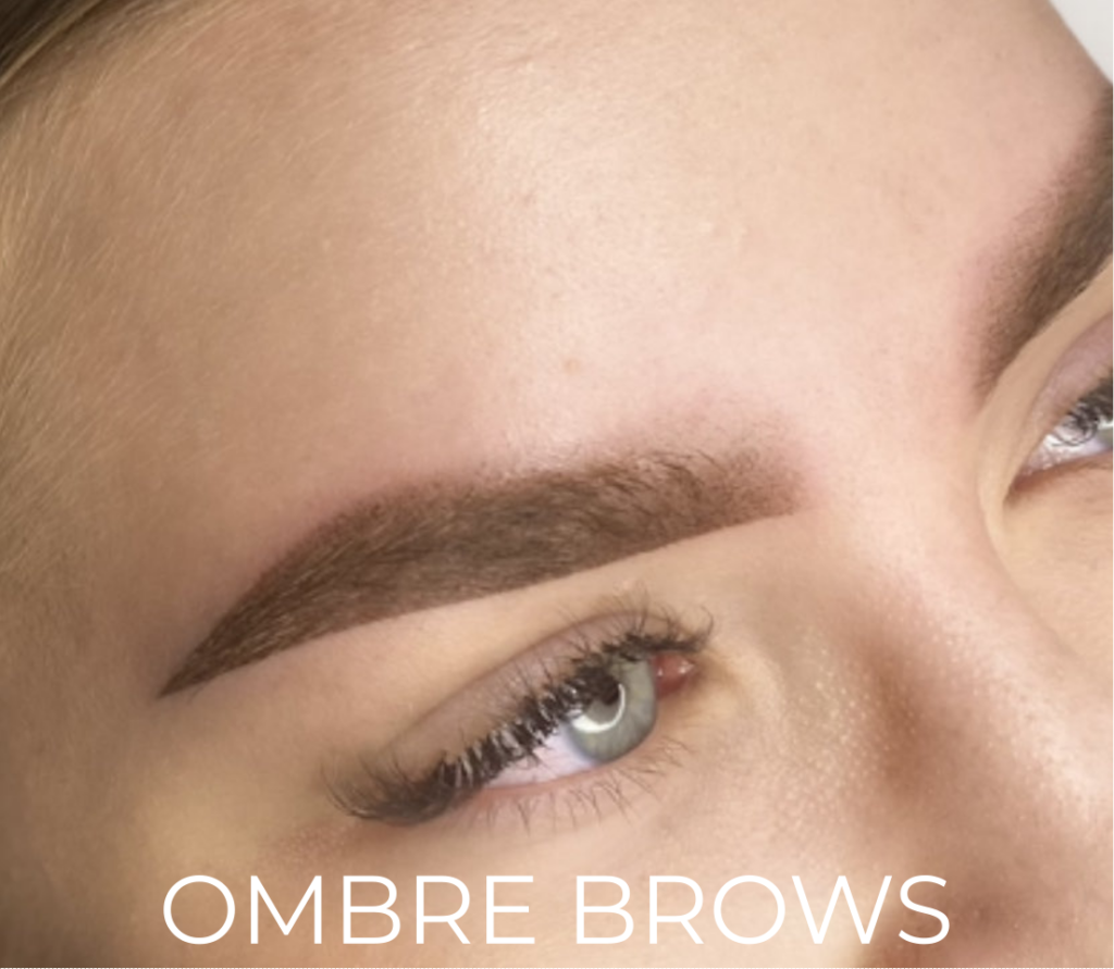 Ombre brows